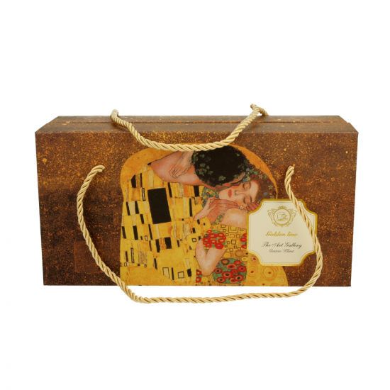 Комплект за чай The Kiss inspired by Gustav Klimt - Golden Line на супер цена от Neostyle.bg